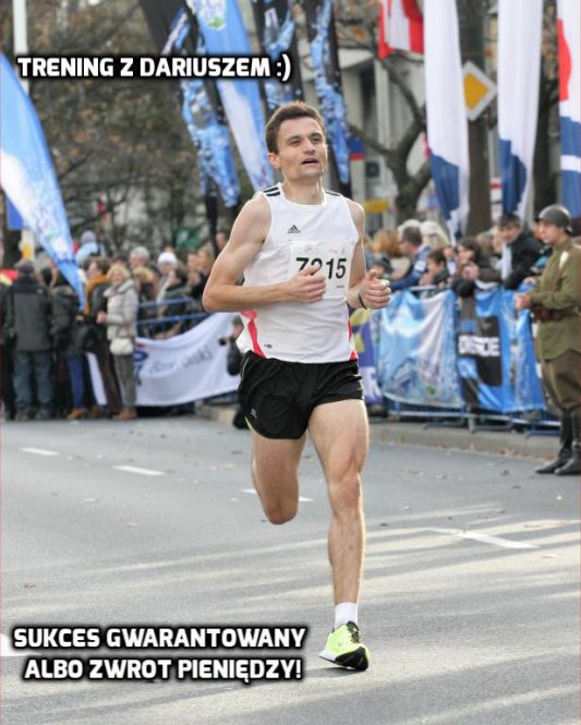 Dariusz Nożyński trener biegania